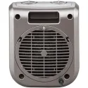 Radiateur soufflant céramique 1000/2000 W, minuterie 60 mn, IP21, classe II