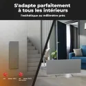 Eco Smart Radiateur Premium connecté (WIFI), Gris Noble, Affichage Ecran LED,700