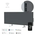 Eco Smart Radiateur Premium connecté (WIFI), Gris Noble, Affichage Ecran LED,700