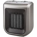 Radiateur soufflant céramique 1000/2000 W, minuterie 60 mn, IP21, classe II