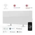 Eco Smart Radiateur Premium connecté (WIFI), Blanc Brillant,700W