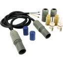 Connecto TE2 250V 16A IP66 2 câbles chauffants alim.+2 term. Autorégulant (B)
