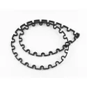 Bande de fixation plastique 1 m au pas de 25 mm pour ECflex