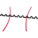 Bande de fixation plastique 1 m au pas de 25 mm pour ECflex