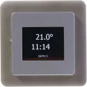 Face séparée adaptation au thermostat SENZ WIFI à Exxact Primo métallique.