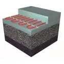 DEVIsafe 20T 3385 W 230 V 20 W/m 170.00 m 15.60 Ohms LF de 2.3 m 2.5 mm²