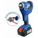 Kit dudgeonnière électroportative sans fil à batterie 18V 4.0Ah