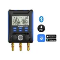 Manifold analyseur digital 2 voies + sondes de températures, avec bluetooth
