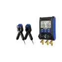Manifold analyseur digital 2 voies + sondes de températures, avec bluetooth