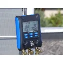 Manifold analyseur digital 2 voies + sondes de températures, flexibles de charge