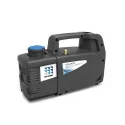 Pompe à vide double étage compatible R32, débit 282 L/min + vacuo et électrov.