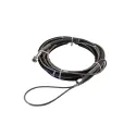 Flexible de charge 3m CO2 1/4'x1/4' SAE, câble anti coup de fouet
