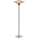 Colonne infrarouge parapluie, 2 lampes halogènes 1200/1800/3000 W, HT 210 cm