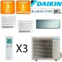Daikin Tri-split Stylish 5MXM90A + 2 X FVXM35B + FTXA42BS