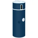 Chauffe-eau thermo. CYLIA 250L air ambiant, sol, monobloc, R290, émaillé