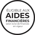 Chauffe-eau thermo. EDEL EAU 270L, sur boucle eau, au sol, monobloc, R290, inox