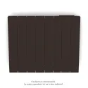 Fassane Premium EL H, commande RF,Dark Brown 0270, 500W H500 mm / L609 mm