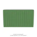 Fassane Premium EL H, commande RF,Reseda Green 6211, 1500W H700 mm / L1201 mm