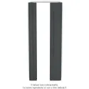 Fassane Premium EL miroir cde RF couleur, 1000W, H 1817 mm / L 740 mm