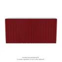 Fassane Premium EL H, commande RF,Ruby Red 3003, 1750W H700 mm / L1423 mm
