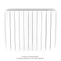 Fassane Premium EL H, commande RF,White Matt 0556, 1000W H700 mm / L831 mm