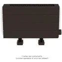 Fassane Premium EL plinthe,sans régul, couleur, 500W H296 mm / L525 mm