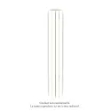 Fassane Premium EL V, commande RF, couleur PureWhite, 1000W, H2217 mm / L296 mm