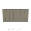 Fassane Premium EL H, commande RF,Concrete Grey 0265, 1750W H700 mm / L1423 mm