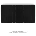 Fassane Premium EL H, commande RF,Jet Black 9005, 750W H500 mm / L905 mm