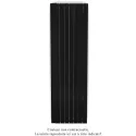 Fassane Premium EL V, commande RF, couleur Traffic Black, 1500W,H2017mm/L592mm