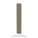 Fassane Premium EL V, commande RF, couleur Beige Grey, 1000W, H2217mm / L296mm