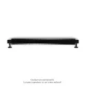 DécoForm EL plinthe, sans régul., couleur 9005, 600W, H 190 mm / L 1500 mm