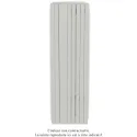 Fassane Premium EL V, commande RF, couleur Light Grey, 2000W, H2217mm / L666mm