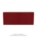 Fassane Premium EL H, commande RF,Ruby Red 3003, 1000W H500 mm / L1201 mm