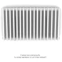 Vuelta EL horizontal, commande RF, Blanc RAL 9016, 1500W, H 623 mm / L 1008 mm