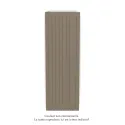 Fassane Premium EL V, commande RF, couleur Beige Grey, 2000W, H2017mm / L740mm