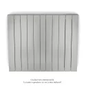 Fassane Premium EL H, commande RF,White Aluminium 9006, 1000W H700 mm / L831 mm
