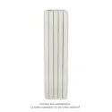 Fassane Premium EL V, commande RF, couleur White Quartz, 750W,H1517mm / L370mm