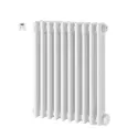 Vuelta EL horizontal, commande RF, Blanc RAL 9016, 500W, H 623 mm / L 502 mm