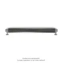 DécoForm EL plinthe, sans régul., couleur 9007, 600W, H 190 mm / L 1500 mm