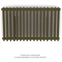 Vuelta EL horizontal, commande RF, Bronze, 1500W, H 623 mm / L 1008 mm