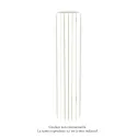 Fassane Premium EL V, commande RF, couleur PureWhite, 1250W, H2217 mm / L444 mm