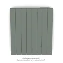 Fassane Premium EL H, commande RF,Blue Grey 7231, 750W H700 mm / L609 mm