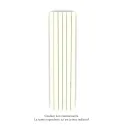 Fassane Premium EL V, commande RF, couleur Cream, 1000 W, H 1817 mm / L 444 mm
