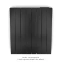 Fassane Premium EL H, commande RF,Black Quartz 0550, 750W H700 mm / L609 mm