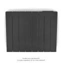Fassane Premium EL H, commande RF,Anthracite Grey 7016, 500W H500 mm / L609 mm