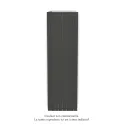 Fassane Premium EL V, commande RF, couleur Umbra Grey, 1500W, H2017mm / L592mm