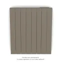 Fassane Premium EL H, commande RF,Concrete Grey 0265, 750W H700 mm / L609 mm