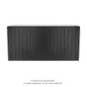 Fassane Premium EL H, commande RF,Black Quartz 0550, 1750W H700 mm / L1423 mm