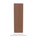 Fassane Premium EL V, commande RF, couleur Terracotta, 2000W, H2217mm / L666mm